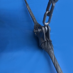 OPGW光缆用预绞式悬垂线夹